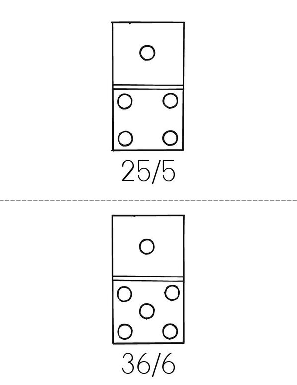 Division Book Mini Book - Sheet 3