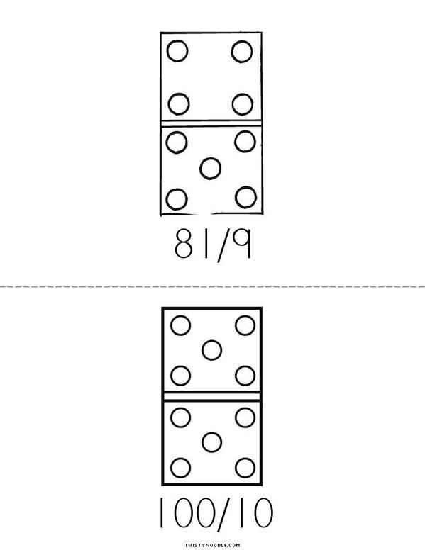 Division Book Mini Book - Sheet 5