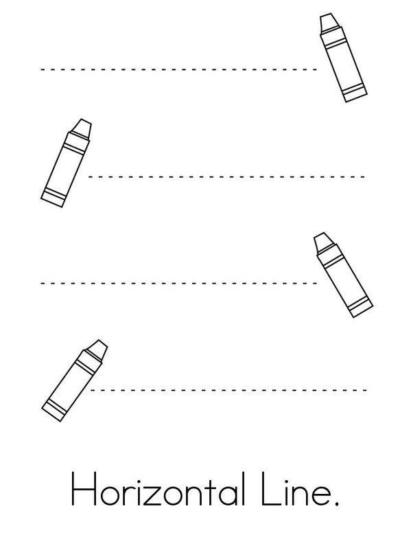 I Know The Difference Lines Book Mini Book - Sheet 5