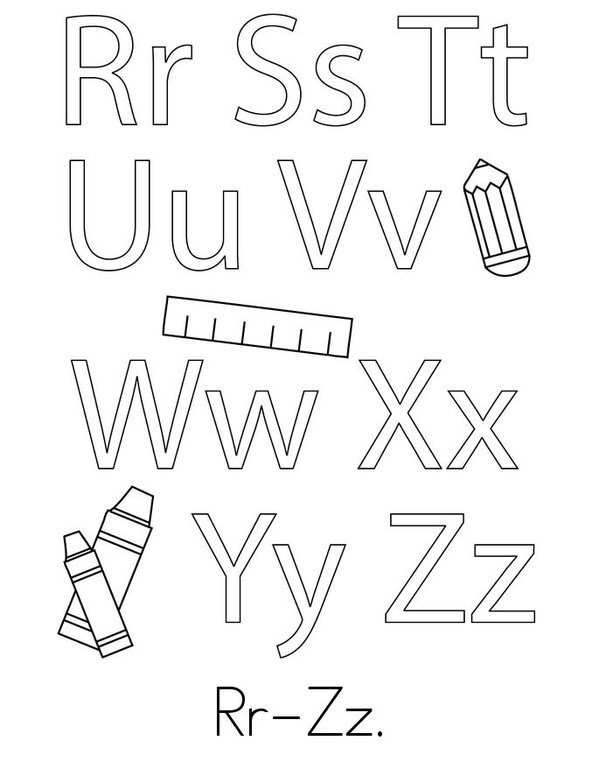 Uppercase And Lowercase Alphabets Book Mini Book - Sheet 3
