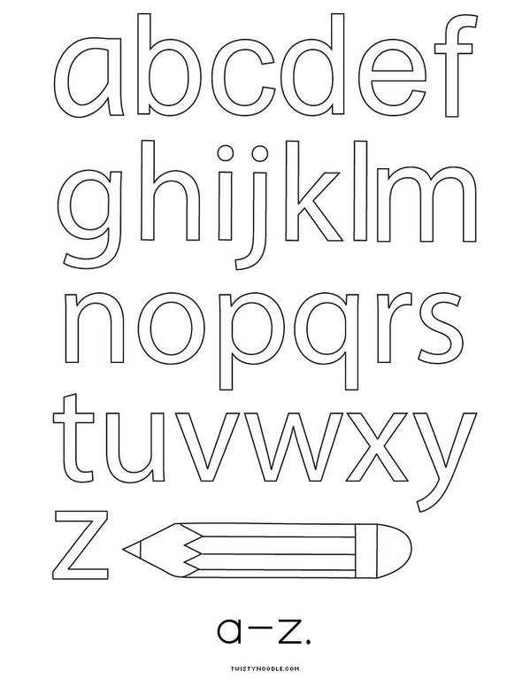 Uppercase And Lowercase Alphabets Book Mini Book - Sheet 5