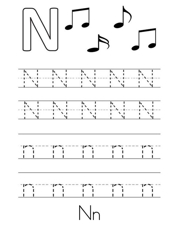 Uppercase And Lowercase Practice Book Mini Book - Sheet 14