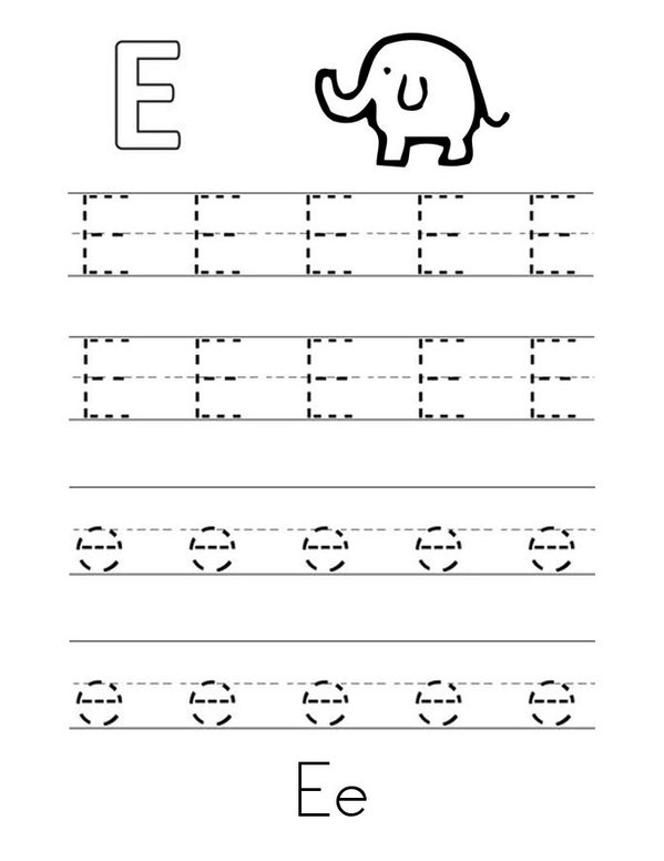 Uppercase And Lowercase Practice Book Mini Book - Sheet 5