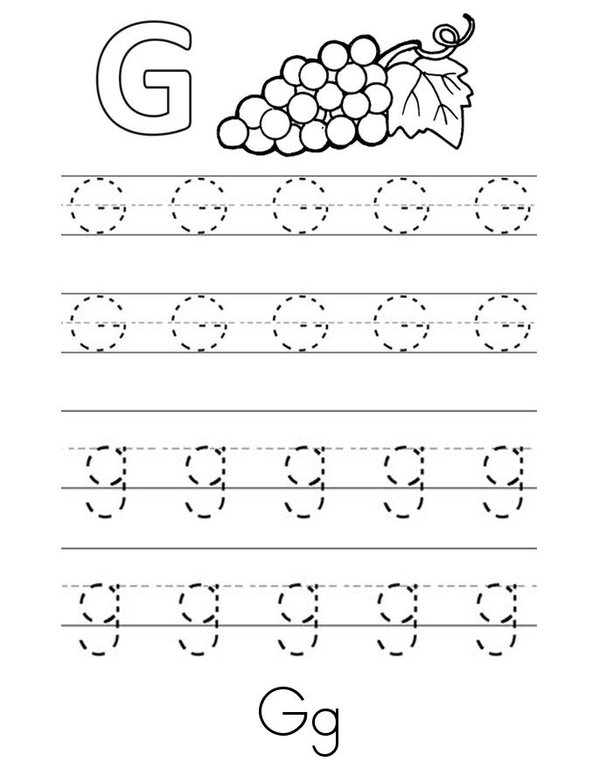 Uppercase And Lowercase Practice Book Mini Book - Sheet 7