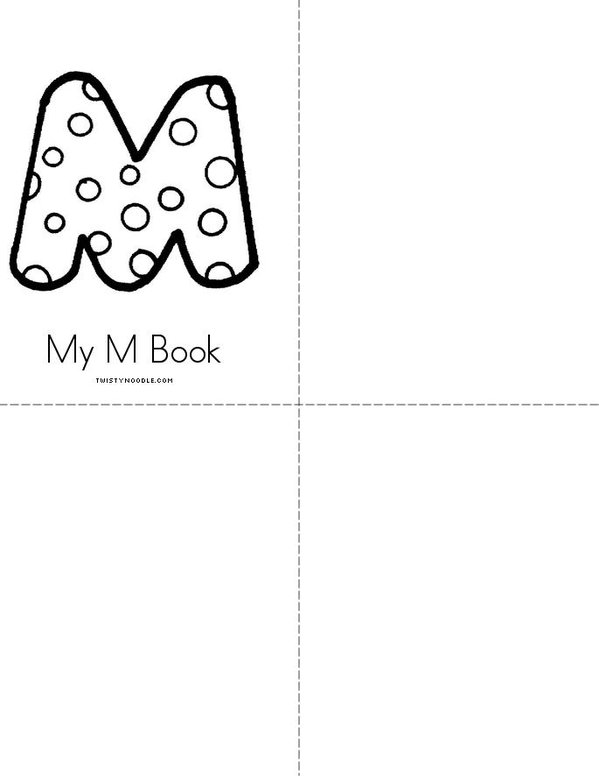 My  M Book Mini Book - Sheet 2