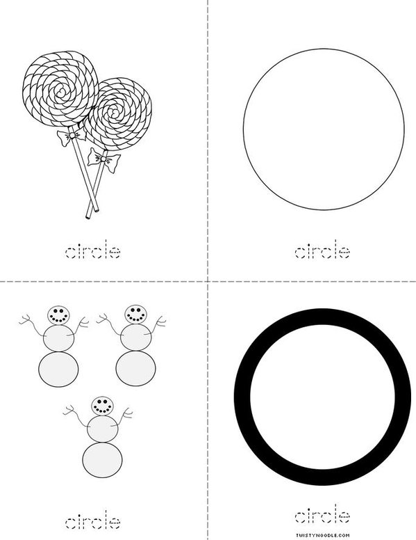 Circles Mini Book