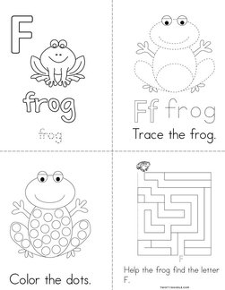 F is for Frog Book