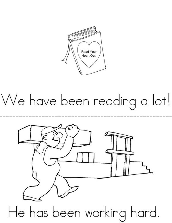 Been Book  Mini Book - Sheet 1