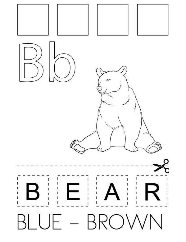 Colours  Mini Book - Sheet 6