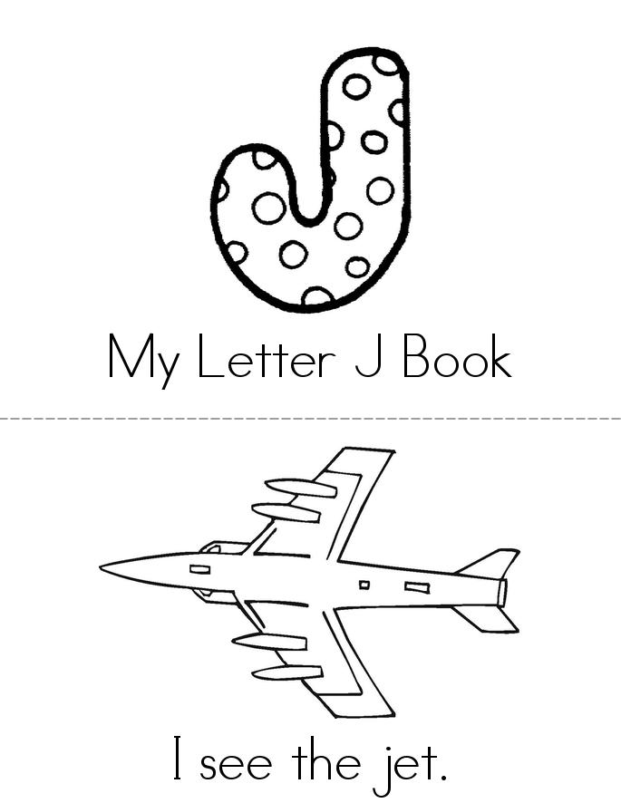 My Letter J Book - Twisty Noodle