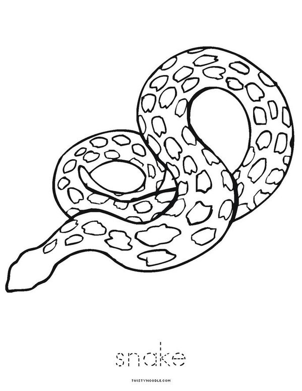 Snake booklet Mini Book - Sheet 8