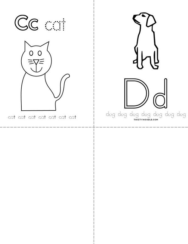 ABCDEF Mini Book