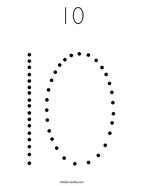 number coloring pages twisty noodle