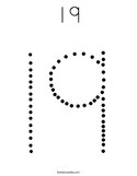 19 Coloring Page