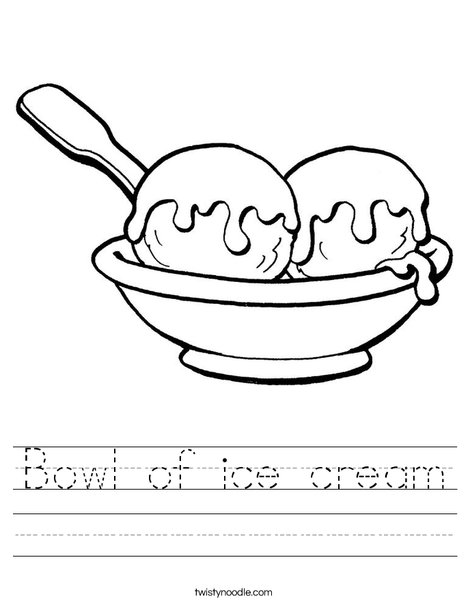 2 scoops ice cream Worksheet