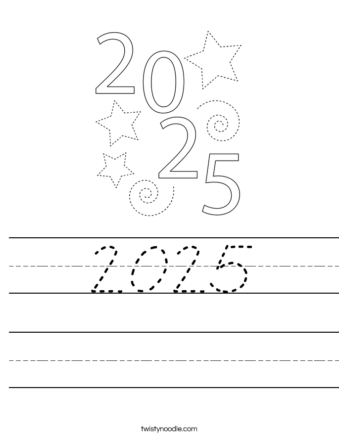 2025 Worksheet