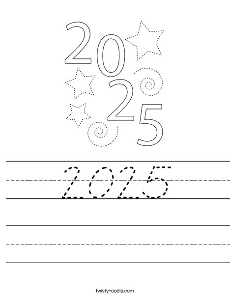 2025 Worksheet