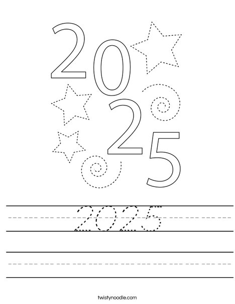 2025 Worksheet