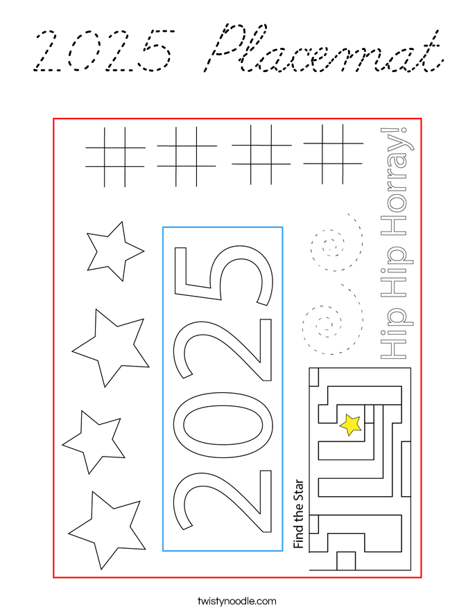  Coloring Page