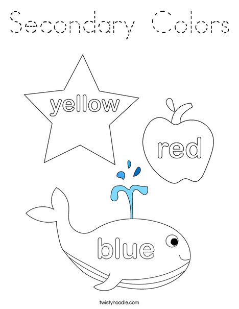 3 Big Crayons Coloring Page