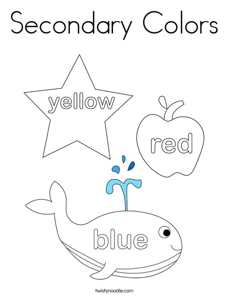 3 Big Crayons Coloring Page