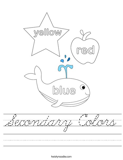 3 Big Crayons Worksheet