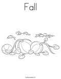 Fall Coloring Page