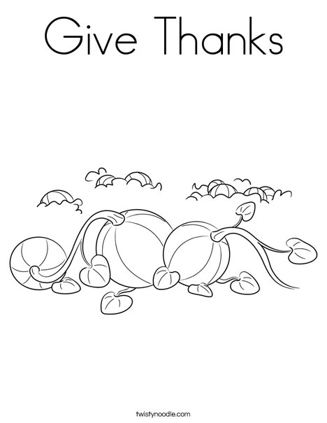 3 Pumpkins Coloring Page