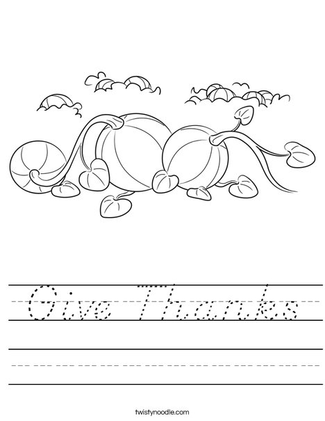 3 Pumpkins Worksheet