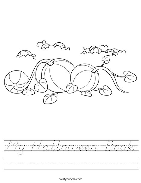 3 Pumpkins Worksheet
