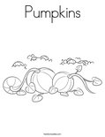 PumpkinsColoring Page