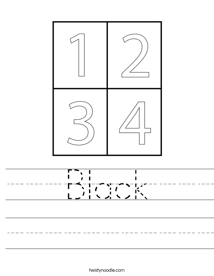 Black Worksheet