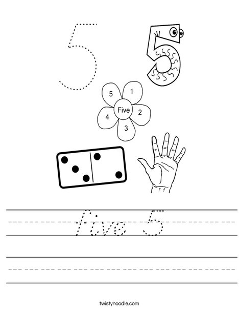 5 Worksheet