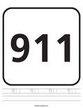    911   911   911   911  Worksheet