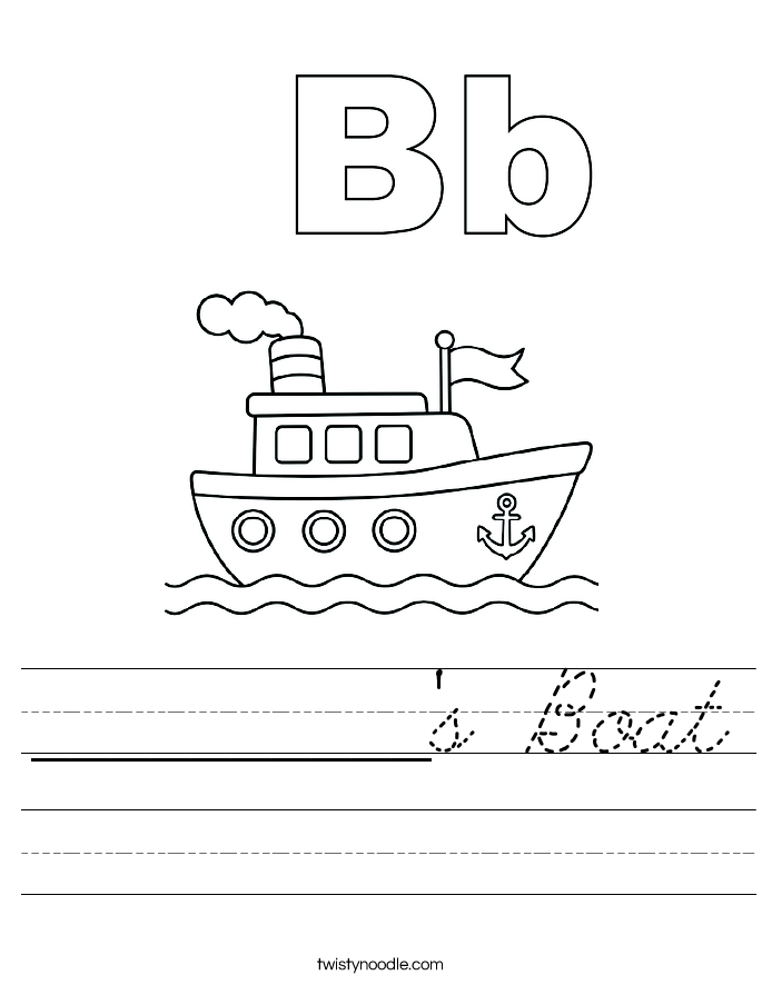 __________'s Boat Worksheet