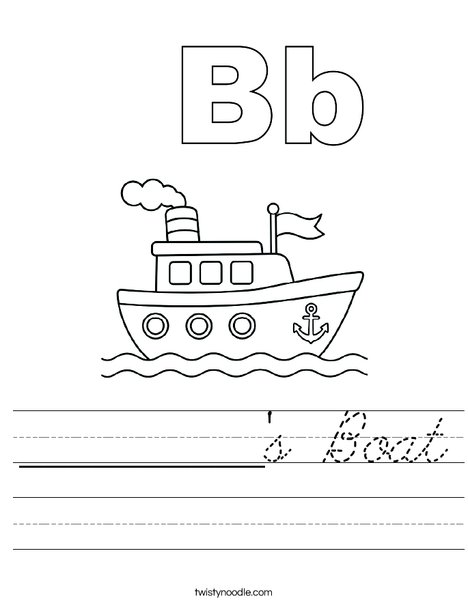 __________'s Boat Worksheet