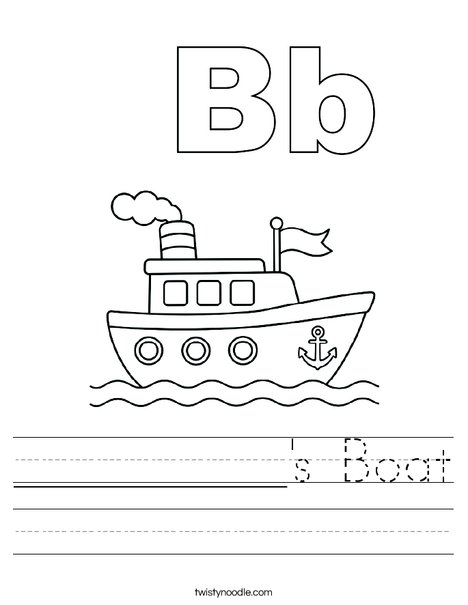 __________'s Boat Worksheet