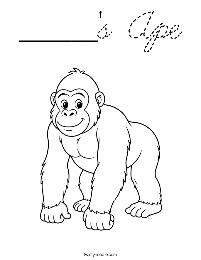  Coloring Page