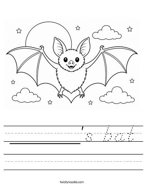 ______'s bat Worksheet