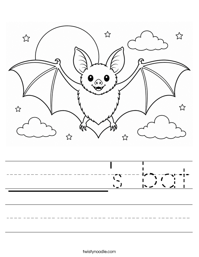 ______'s bat Worksheet