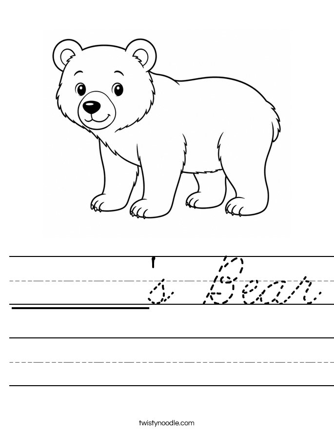 ______'s Bear Worksheet