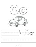 ______'s Car Worksheet