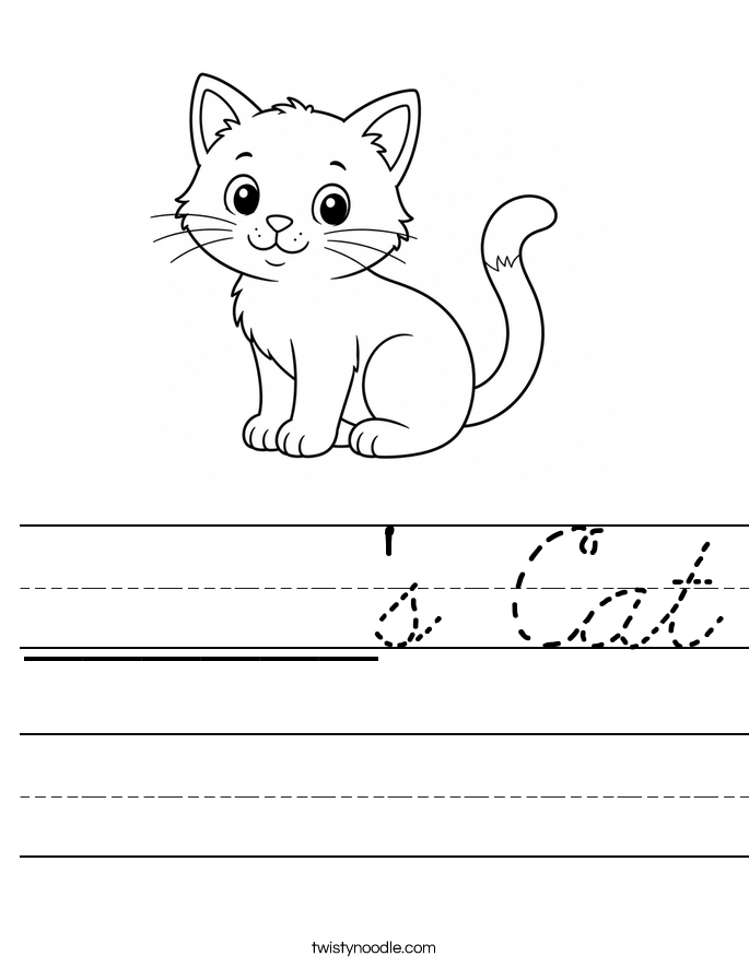 ______'s Cat Worksheet