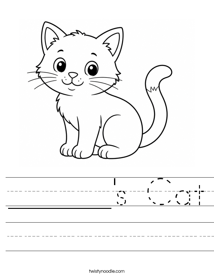 ______'s Cat Worksheet
