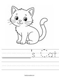 ______'s Cat Worksheet