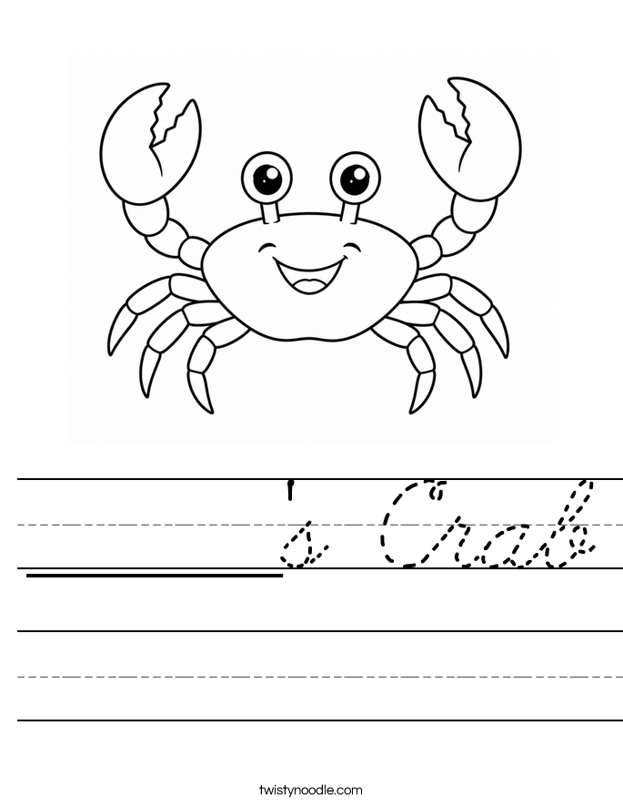 ______'s Crab Worksheet