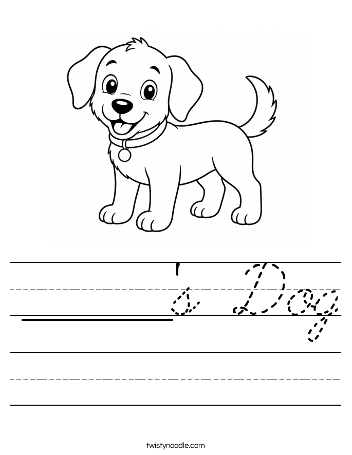 ______'s Dog Worksheet