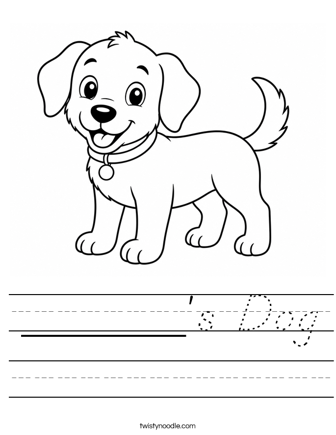______'s Dog Worksheet