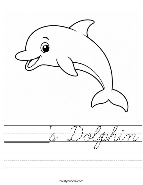______'s Dolphin Worksheet