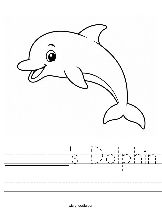______'s Dolphin Worksheet